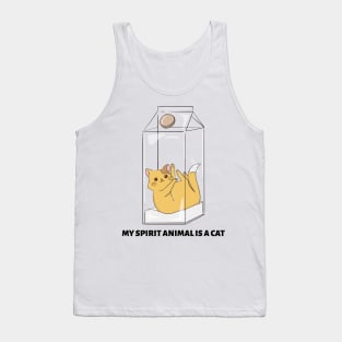 My Spirit Animal Is A Cat Tank Top